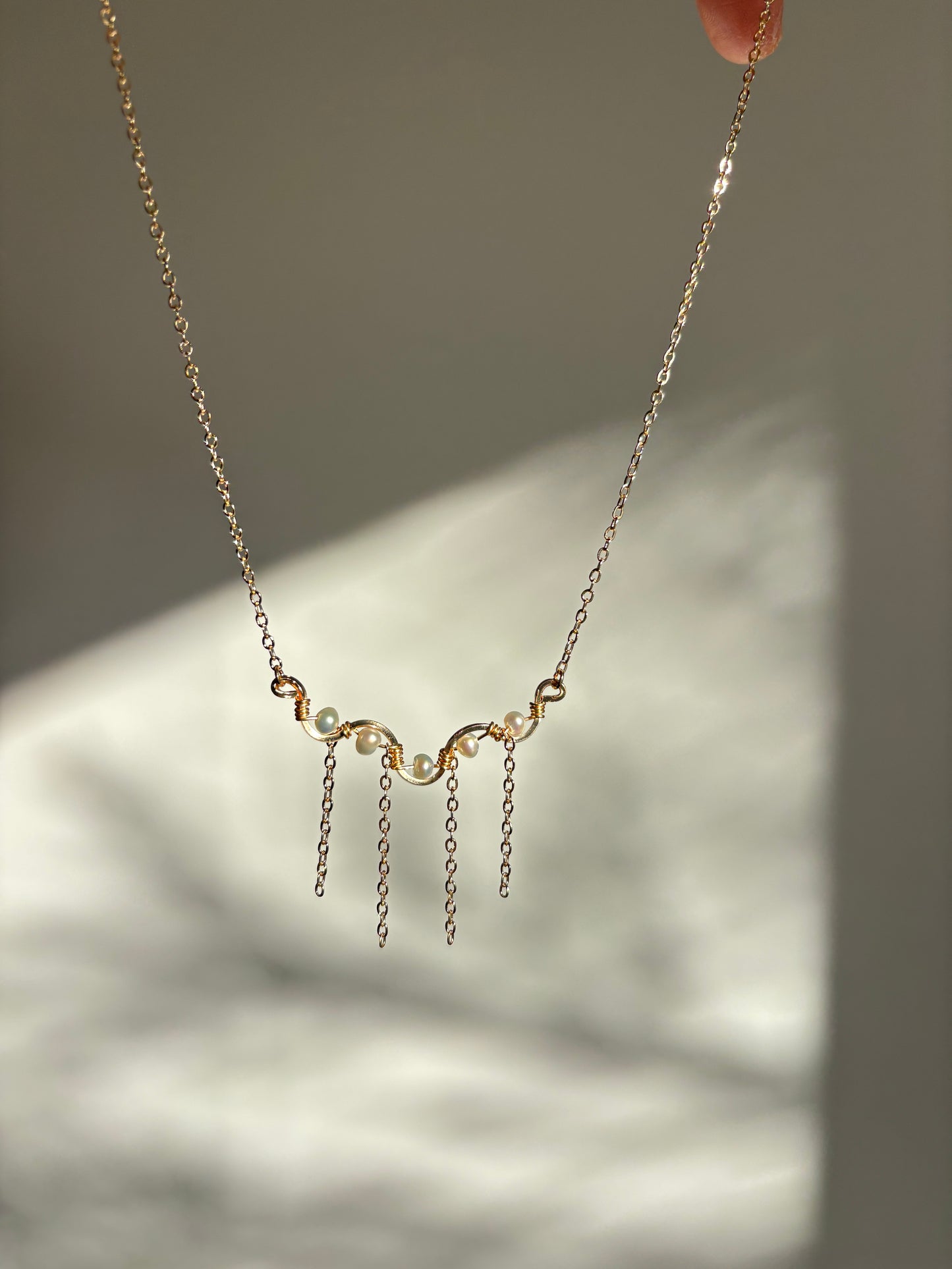 Ripple Pearl Tassel