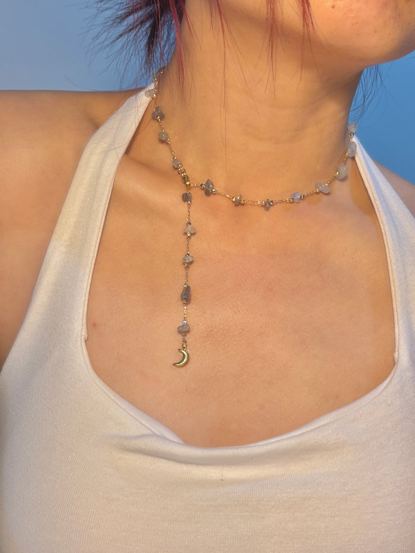 Moonstone Lariat