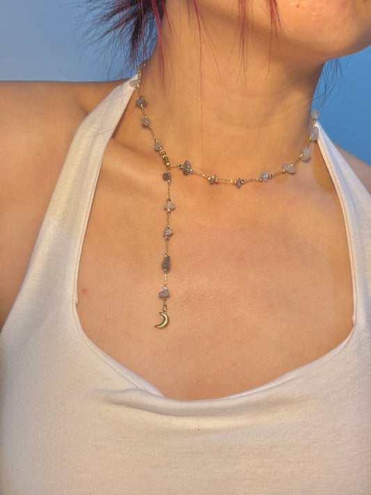 Moonstone Lariat